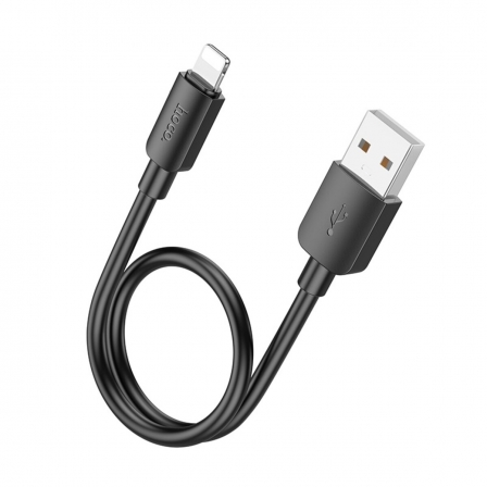 Кабель HOCO X96 Hyper charging data cable iP (L0.25M) Black