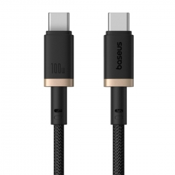 Кабель Baseus Dura Series Fast Charging Cable Type-C to Type-C 100W 1m Gold+Black