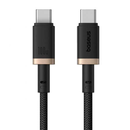 Кабель Baseus Dura Series Fast Charging Cable Type-C to Type-C 100W 1m Gold+Black