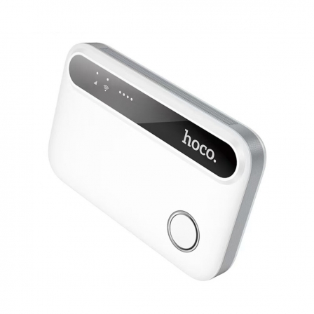 Маршрутизатор HOCO HI41 Mobile portable WiFi (Europe Asia and Africa) White