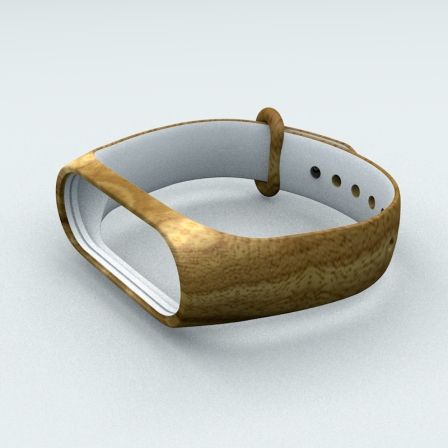 

Ремешок Xiaomi Mi Band 3 и Mi Band 4 Wood
