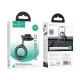 Автотримач для телефона HOCO H77 View folding magnetic ring car holder (center console) Black Metal Gray