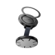 Автотримач для телефона HOCO H61 Show folding ring magnetic car holder (dashboard) Black Metal Gray