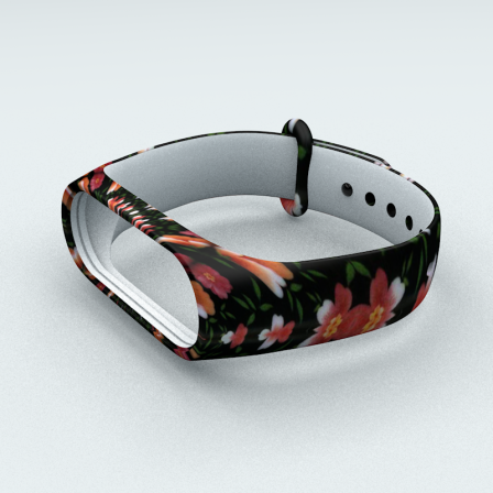 

Ремешок Xiaomi Mi Band 3 и Mi Band 4 Flower2