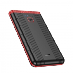 Автомобільний пуско-зарядний пристрій HOCO QS5 Refined intelligent emergency start-up power bank (6000mAh) Black