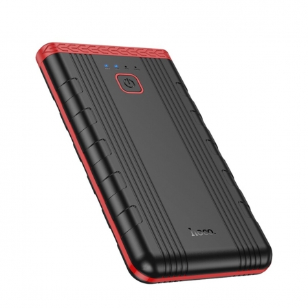 Автомобільний пуско-зарядний пристрій HOCO QS5 Refined intelligent emergency start-up power bank (6000mAh) Black