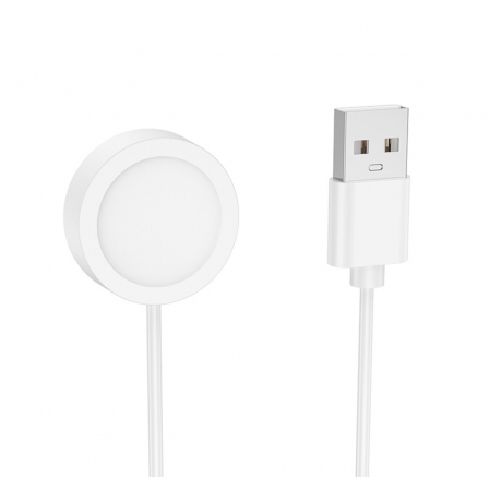 Бездротовий зарядний пристрій для смарт-годинника HOCO Y30 Smart sports watch charging cable White