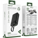 Зовнішній акумулятор ACEFAST M14 PD20W power bank with cable 20000mAh Black