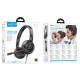Навушники ігрові HOCO W112 Pure headphones Black