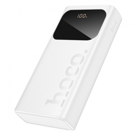 Зовнішній акумулятор HOCO J144A Hymn power bank(30000mAh) White