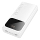 Зовнішній акумулятор HOCO J144A Hymn power bank(30000mAh) White