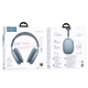 Бездротові накладні навушники HOCO W65 Plus Happy ANC BT headphones Blue