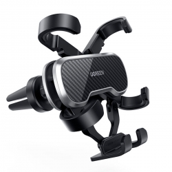 Автотримач для телефона UGREEN LP228 Gravity Drive Air Vent Car Mount Phone Holder Black