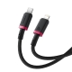 Кабель Baseus Dura Series Fast Charging Cable Type-C to iP 20W 1m Grey+Black