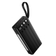 Зовнішній акумулятор HOCO J155 Shine 22.5W+PD20W+light 4-cable power bank(20000mAh)