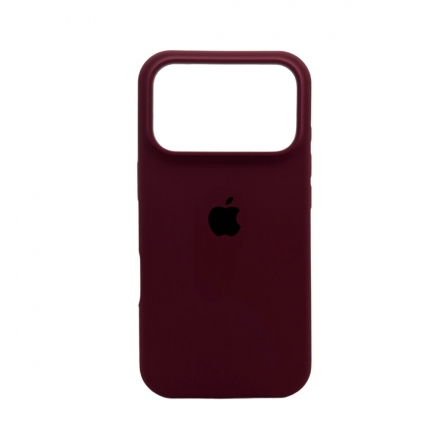Чохол для смартфона Silicone Full Case AA Open Cam for Apple iPhone 17 Pro 35,Maroon