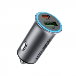 Автомобільний зарядний пристрій ACEFAST B16 95W (USB-A+USB-C) dual port metal car charger