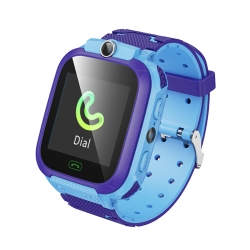 Дитячий смарт-годинник HOCO Y105 36mm. 400 mAh children phone watch Blue