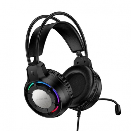 Навушники ігрові BOROFONE BO112 Wave gaming headphones Black