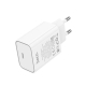 Мережевий зарядний пристрій HOCO C143A Benefit single port PD20W charger White