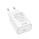 Мережевий зарядний пристрій HOCO C143A Benefit single port PD20W charger White