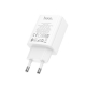 Мережевий зарядний пристрій HOCO C143A Benefit single port PD20W charger White