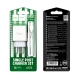 Мережевий зарядний пристрій HOCO C81A Asombroso single port charger set(Type-C) White