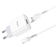 Мережевий зарядний пристрій HOCO C81A Asombroso single port charger set(Type-C) White