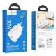 Мережевий зарядний пристрій HOCO C94A Metro single port PD20W charger set(Type-C to Type-C) White