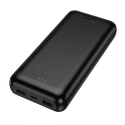 Зовнішній акумулятор HOCO J153A Stability power bank(20000mAh) Black