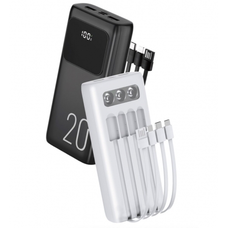 Зовнішній акумулятор WUW TUGII Y21 20000mAh Black