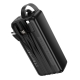 Зовнішній акумулятор BOROFONE BJ79B Clever power bank with 3 cables(30000mAh) Black