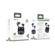 Бездротові навушники TWS ACEFAST W5 Hybrid ANC, IPX4, Black