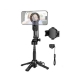 Селфі-монопод HOCO K27 Pro Magic mini live broadcast stand(pull clip+magnetic focusing version) Black