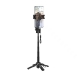 Селфі-монопод HOCO K27 Pro Magic mini live broadcast stand(pull clip+magnetic focusing version) Black