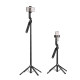 Селфі-монопод HOCO K32 Soporte smart live broadcast holder Black