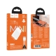Мережевий зарядний пристрій з кабелем HOCO N72 Speed single-port PD20W ultra-thin charger set(C to C)(EU)