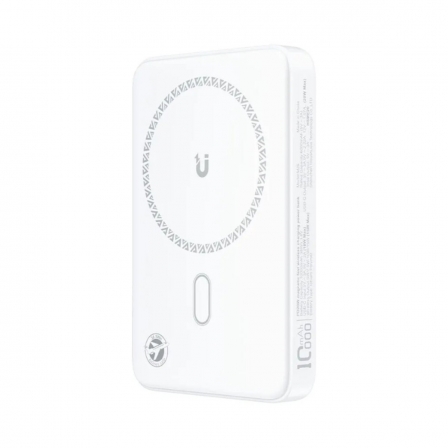 Зовнішній акумулятор ACEFAST M26-10000 PD20W magnetic fast wireless charging power bank White