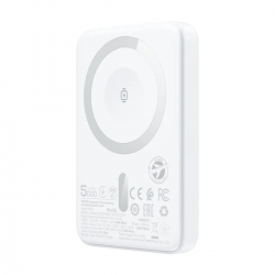 Зовнішній акумулятор ACEFAST M25-5000 PD20W magnetic fast wireless charging power bank White