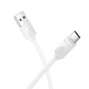 Кабель HOCO X114 Energy charging data cable Type-C 1m White
