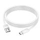 Кабель HOCO X114 Energy charging data cable Type-C 1m White