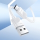 Кабель HOCO X114 Energy charging data cable Type-C 1m White
