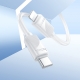 Кабель HOCO X114 Energy PD charging data cable iP White