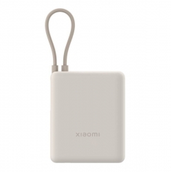 Зовнішній акумулятор Xiaomi 33W Power Bank 10000mAh (Integrated Cable) Tan GL