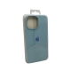 Чохол для смартфона Silicone Full Case AA Open Cam for Apple iPhone 14 Pro Max 27,Mist Blue