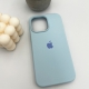 Чохол для смартфона Silicone Full Case AA Open Cam for Apple iPhone 14 Pro Max 27,Mist Blue