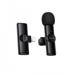Бездротова мікрофонна система BOROFONE BFK16 Winner (Lightning) Black