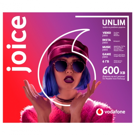 Стартовый пакет Vodafone Joice