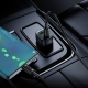 Автомобільний зарядний пристрій BOROFONE BZ34B Cloud PD38W(1C1A) car charger set(C to C) Black