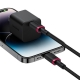 Кабель Baseus Dura Series Fast Charging Cable Type-C to iP 20W 2m Red+Black